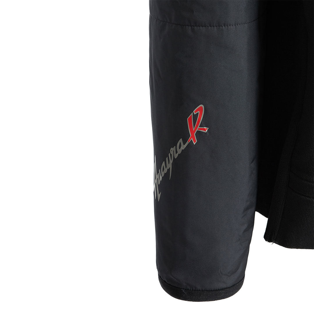 Maglioncino con zip e cappuccio da uomo nero | Huayra R Capsule by La Martina