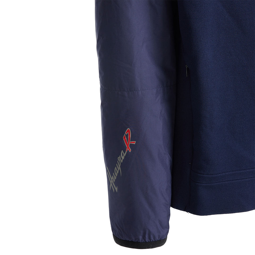 Maglioncino con zip e cappuccio da uomo blu | Huayra R Capsule by La Martina